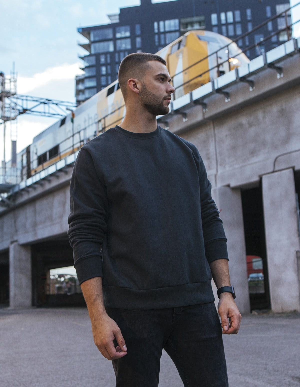 The 502 crew neck fleece - Plain
