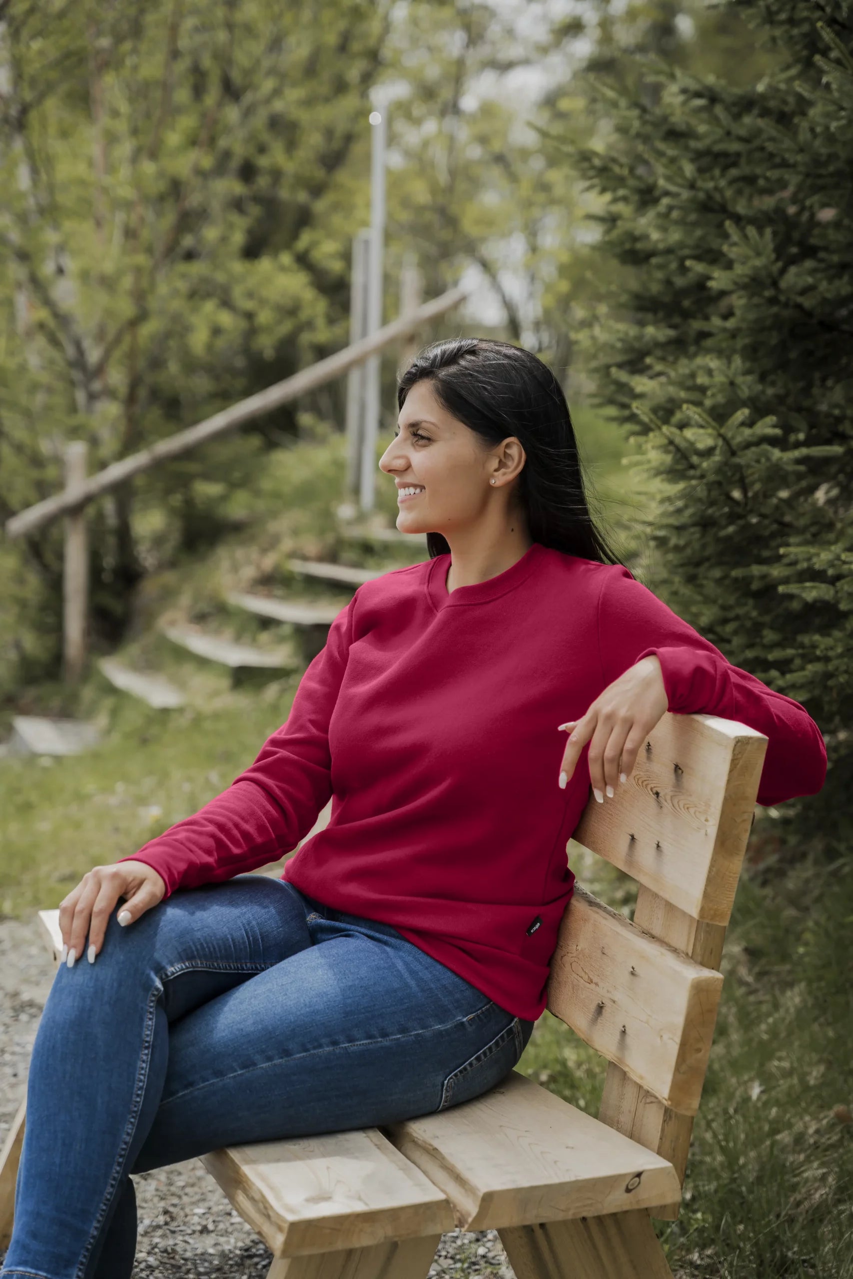 Crew neck fleece L41 - Plain