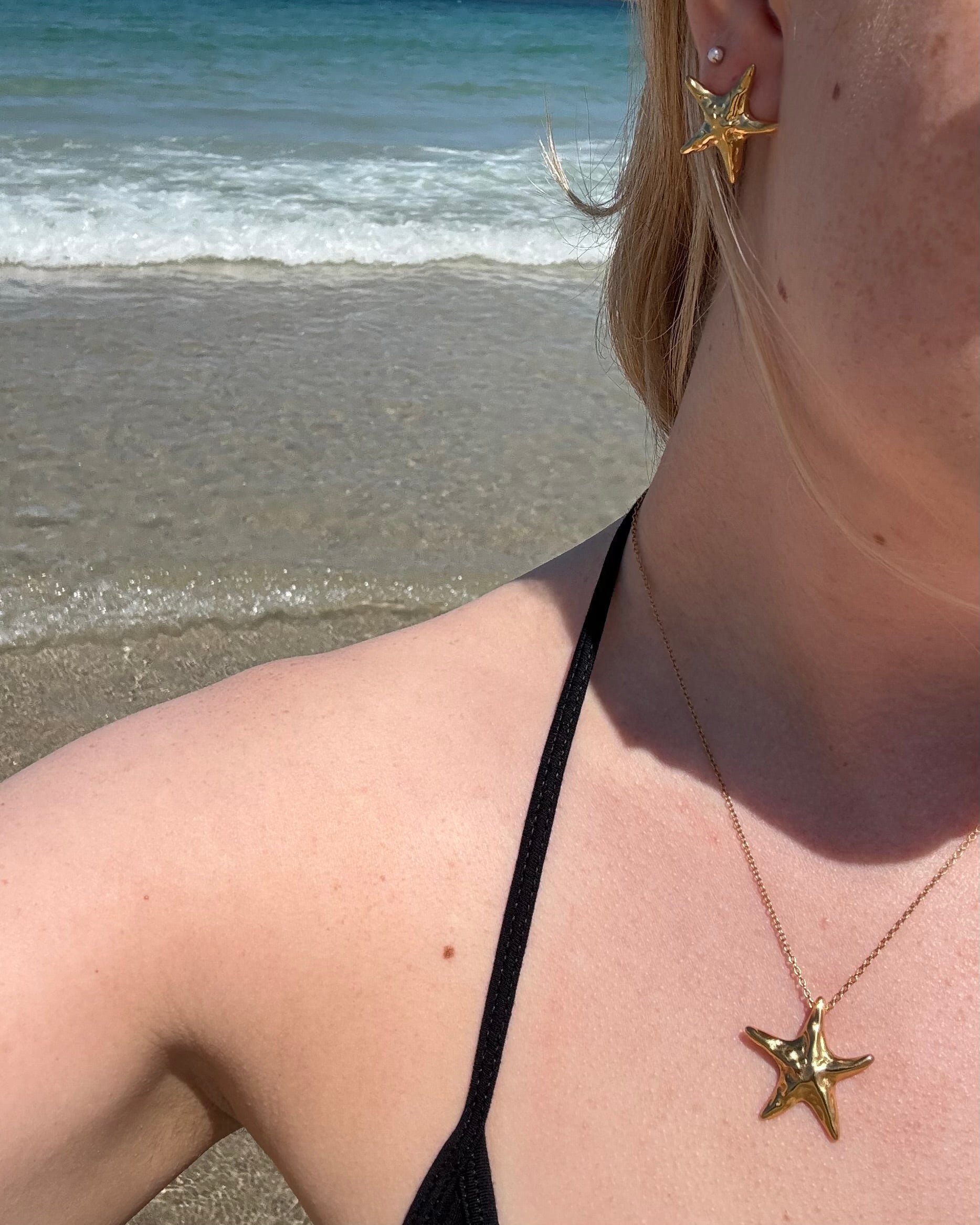 Boucles d'oreilles starfish - Textures