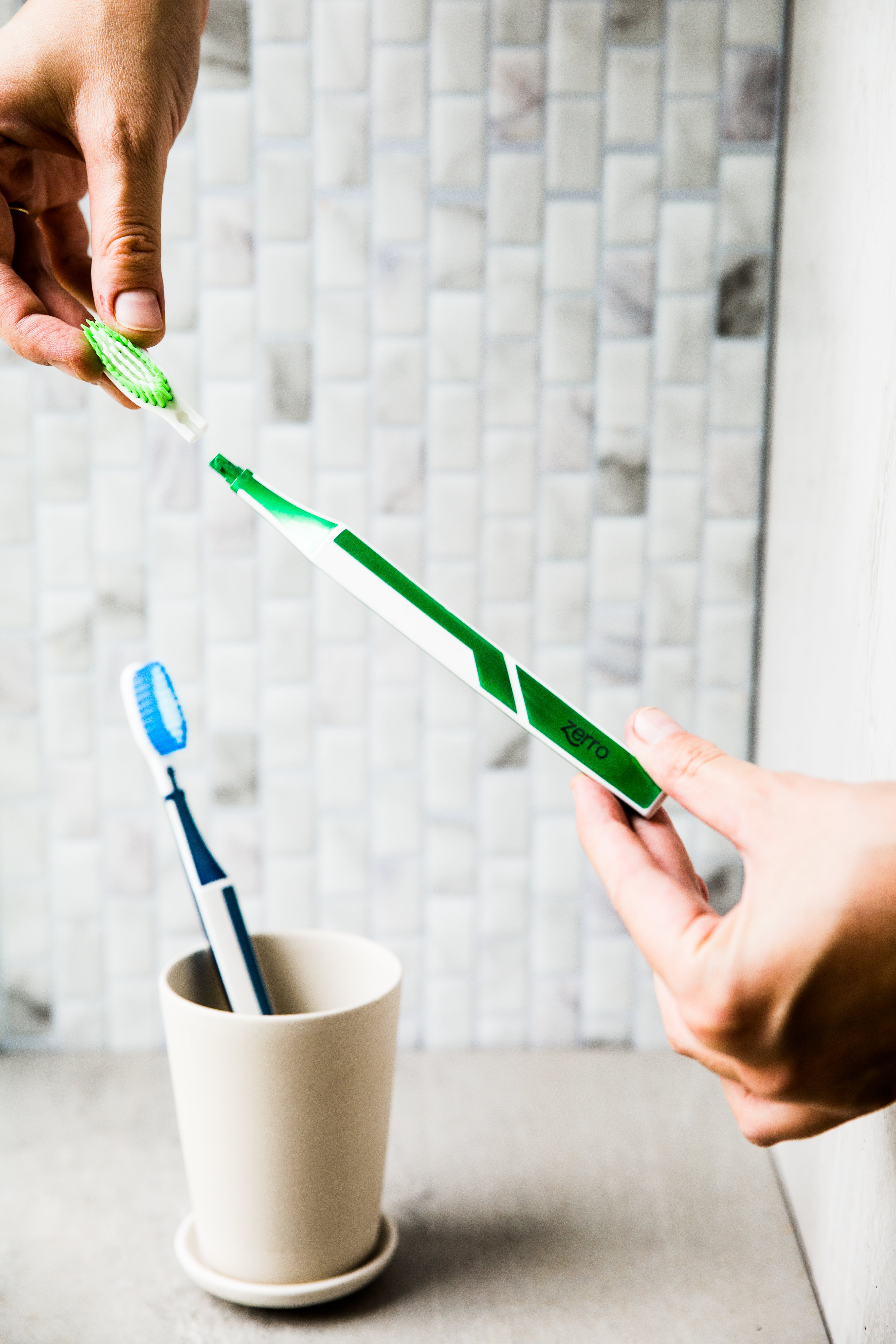 Zero Replaceable Head Toothbrush