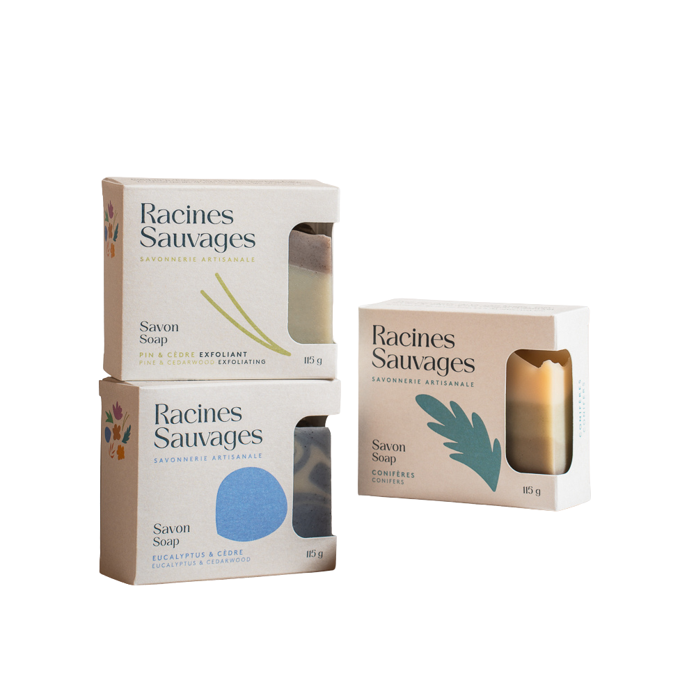 Savon naturel - Trio forestier