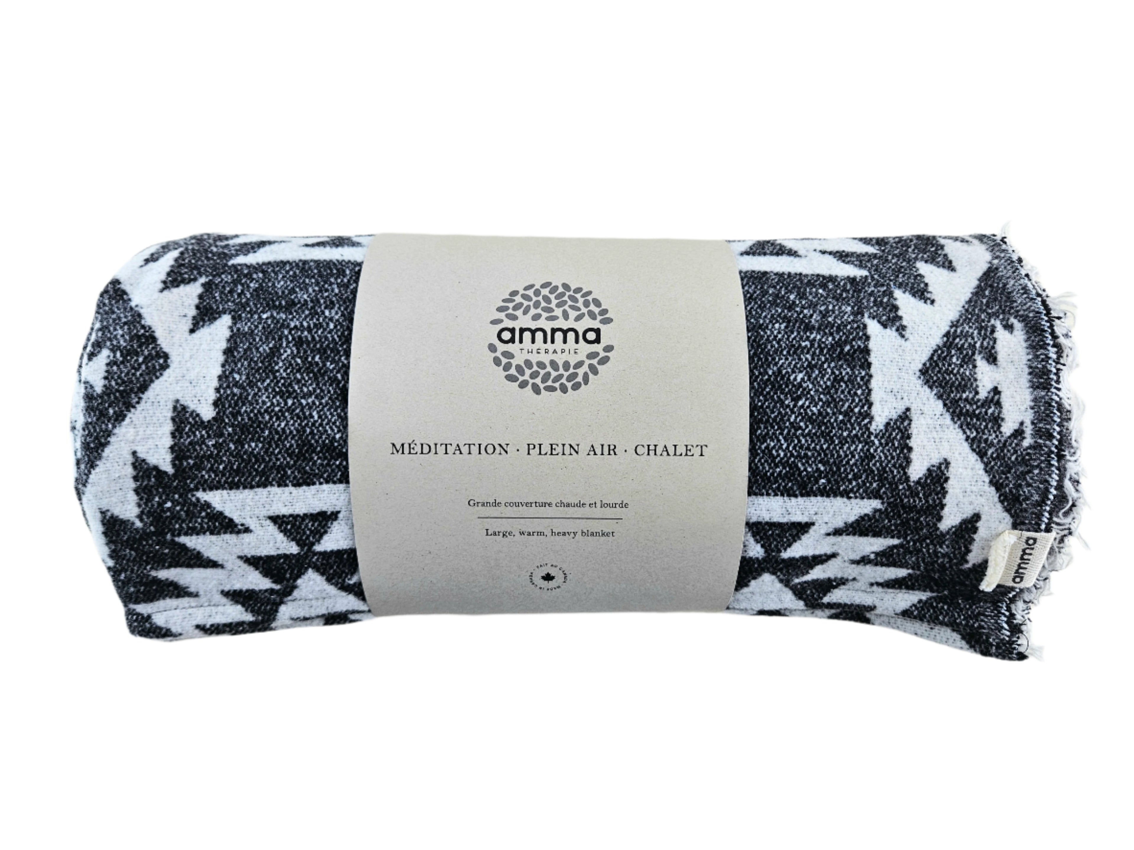 Warm meditation blanket