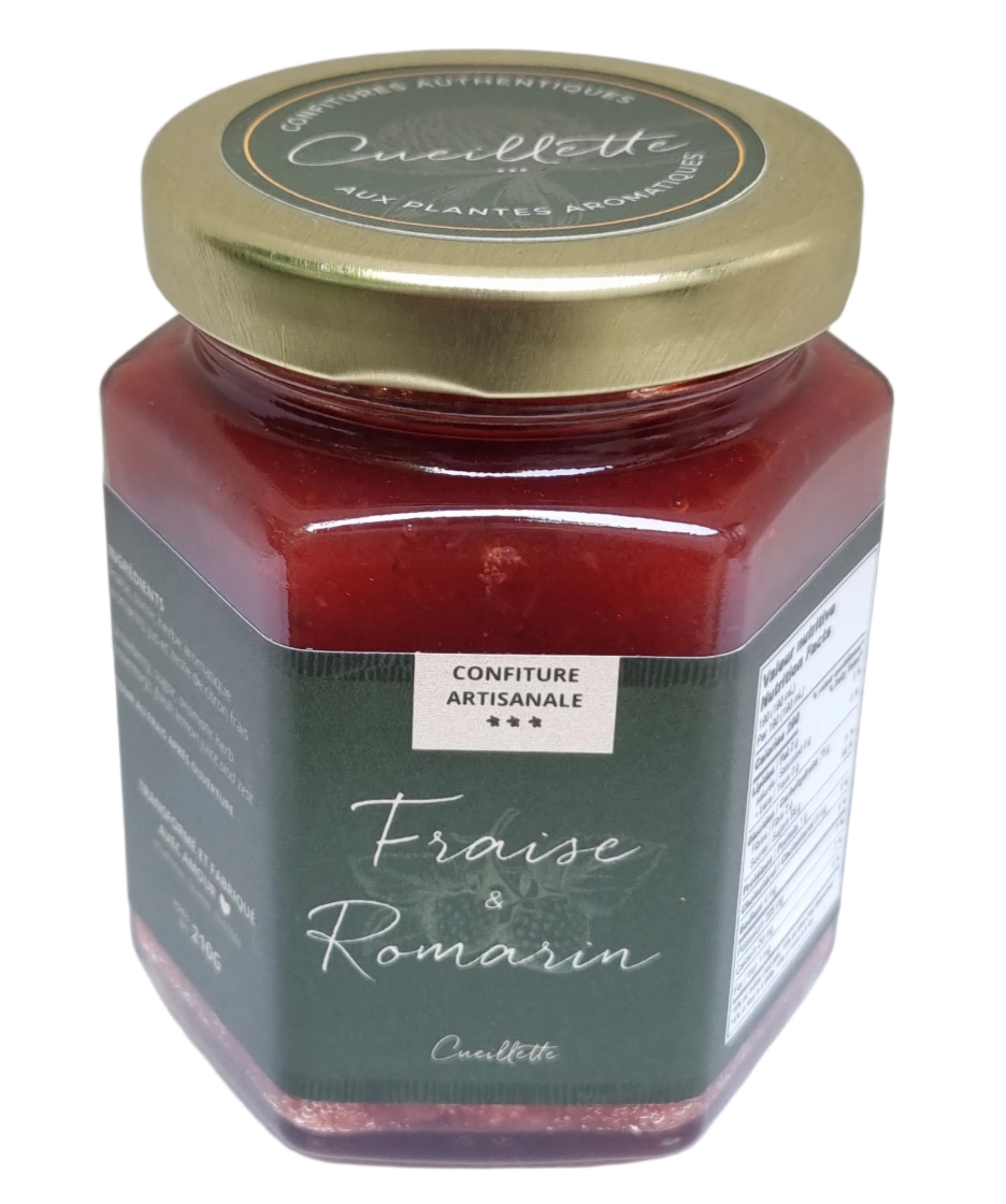 Homemade jam - Strawberry rosemary