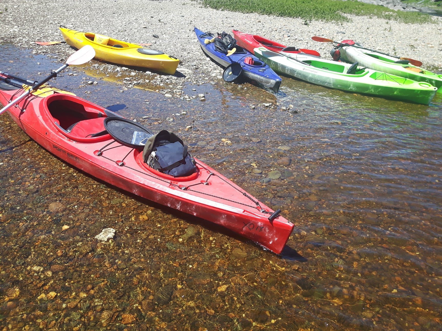 Guided canoe trip for 2 people - Canot-Kayak Richmond