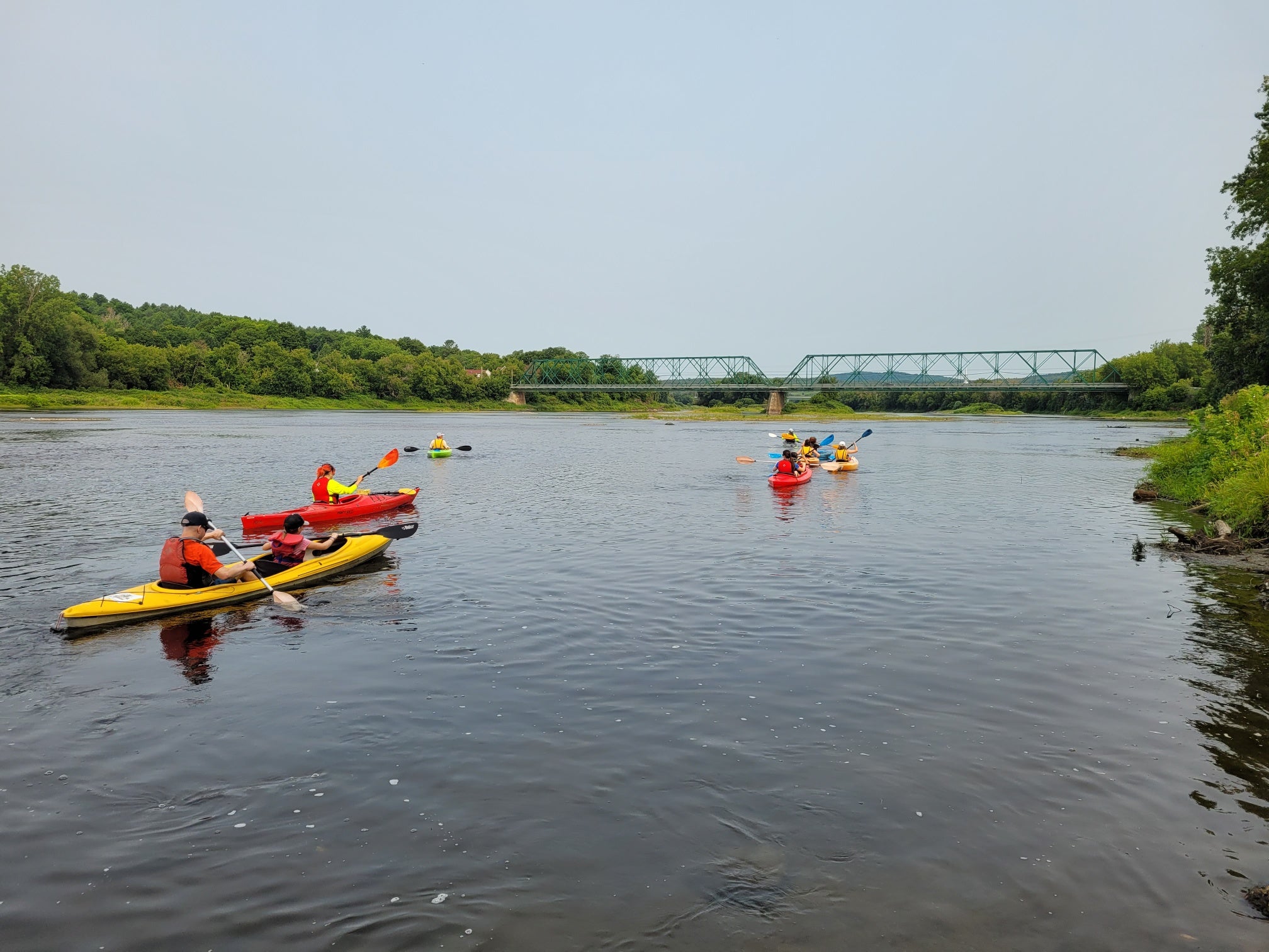 Guided canoe trip for 2 people - Canot-Kayak Richmond