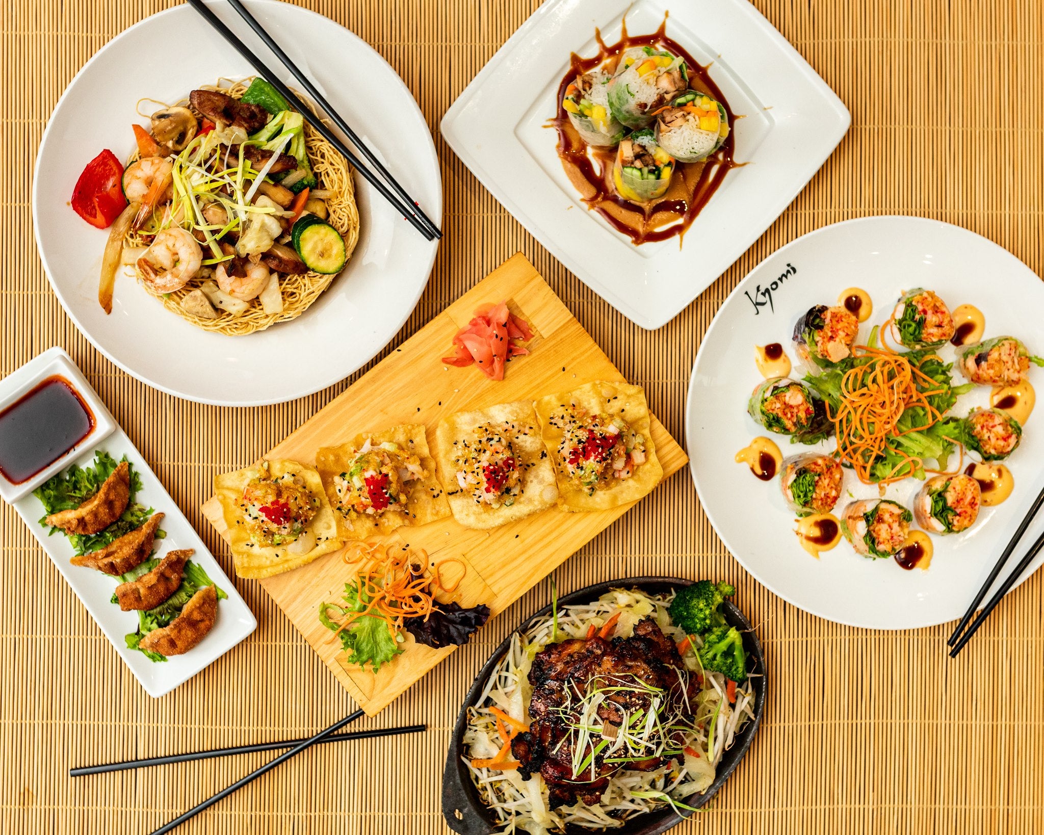 Souper gastronomique asiatique pour 2 personnes - Restaurant Kyomi Lasalle