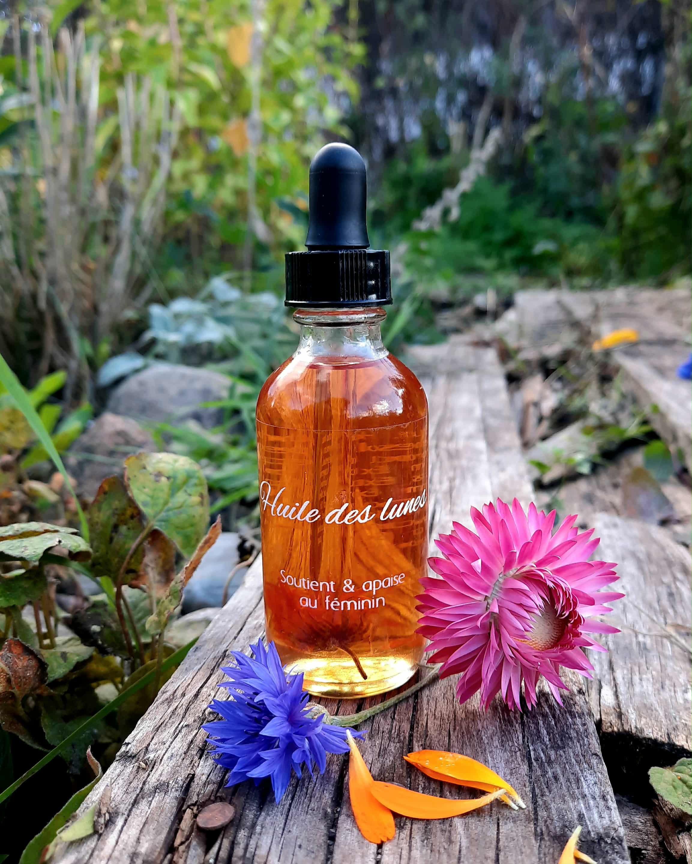 Huile des lunes – Huile rituelle au féminin | Miss Marmite