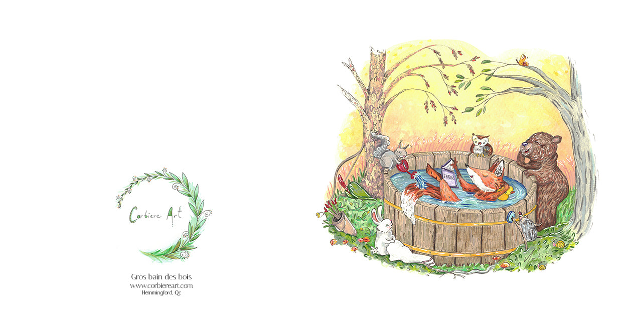 Greeting card - Fungi Fumet