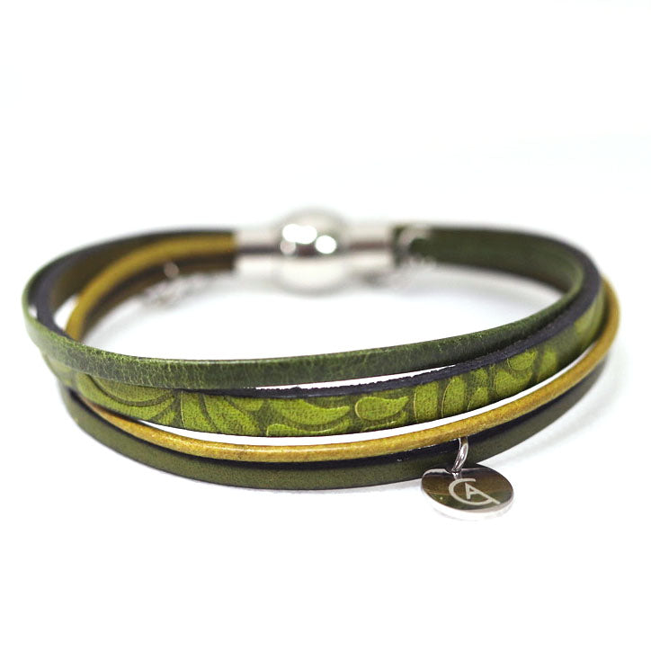 Bracelets multiple engravé