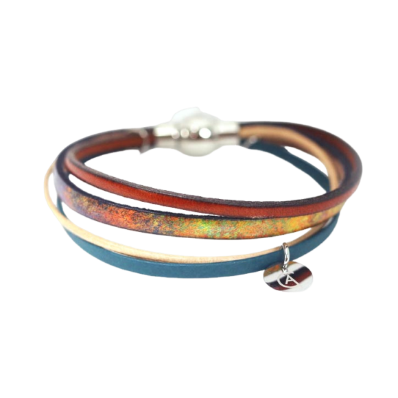 Bracelet Marbré vert