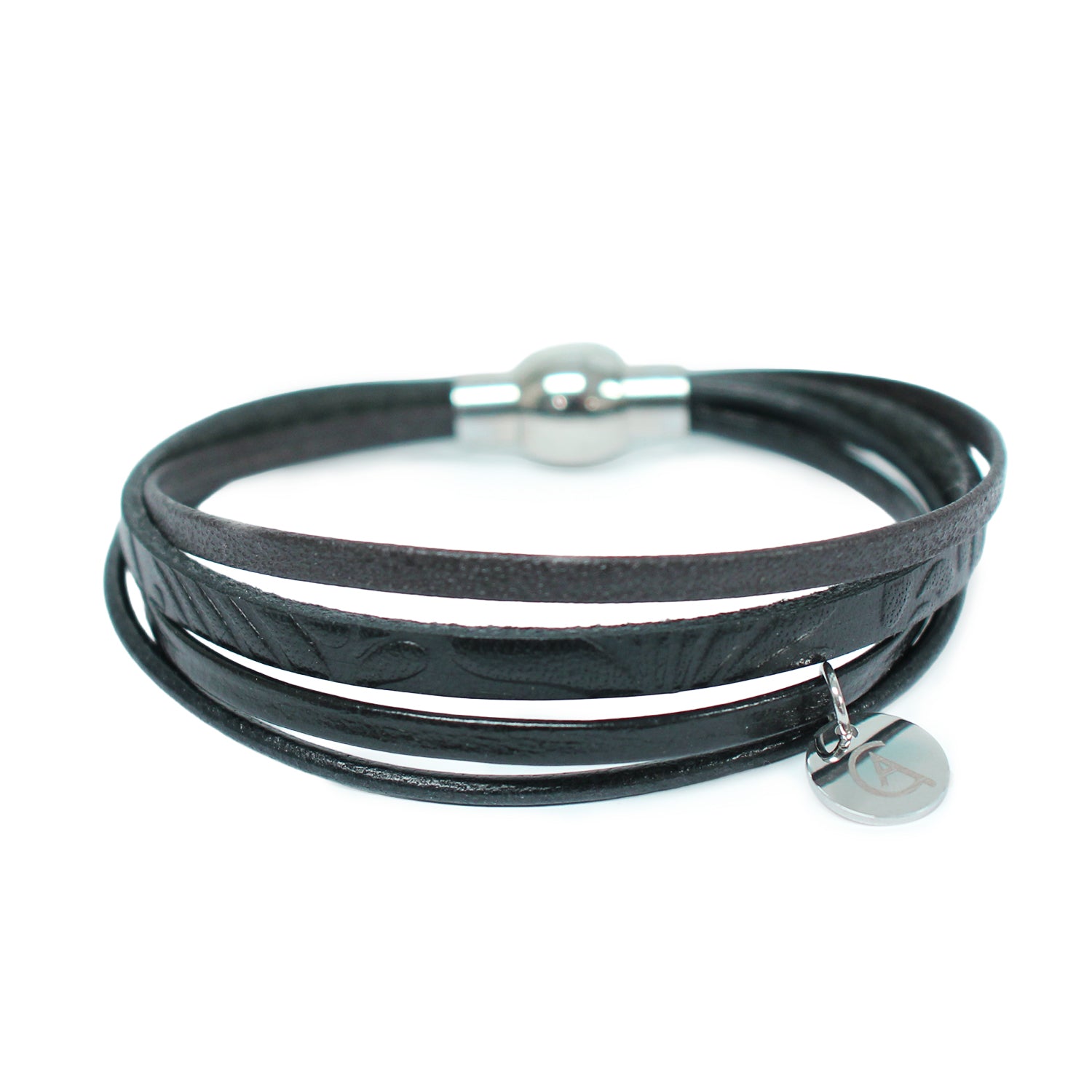 Bracelets multiple engravé