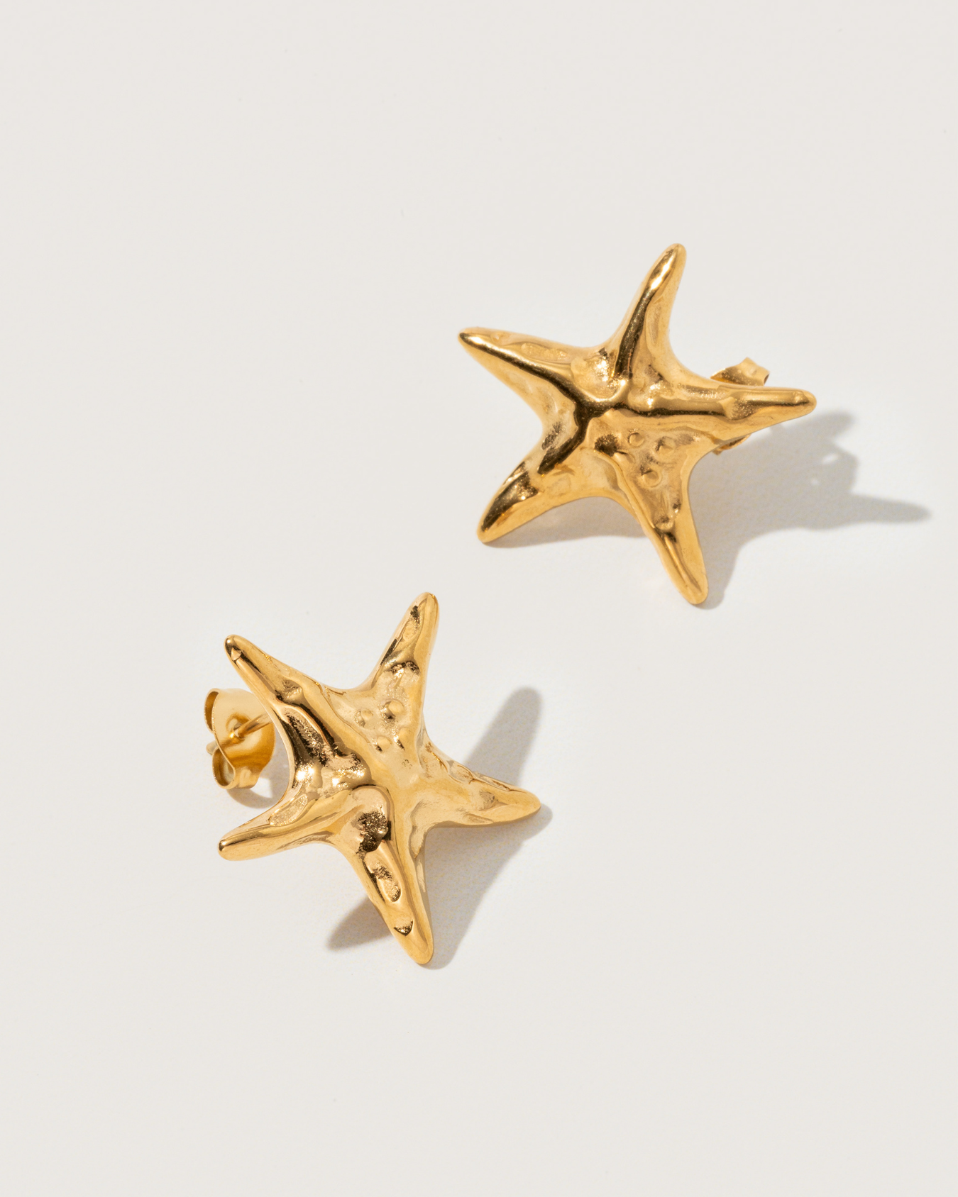 Boucles d'oreilles starfish - Textures