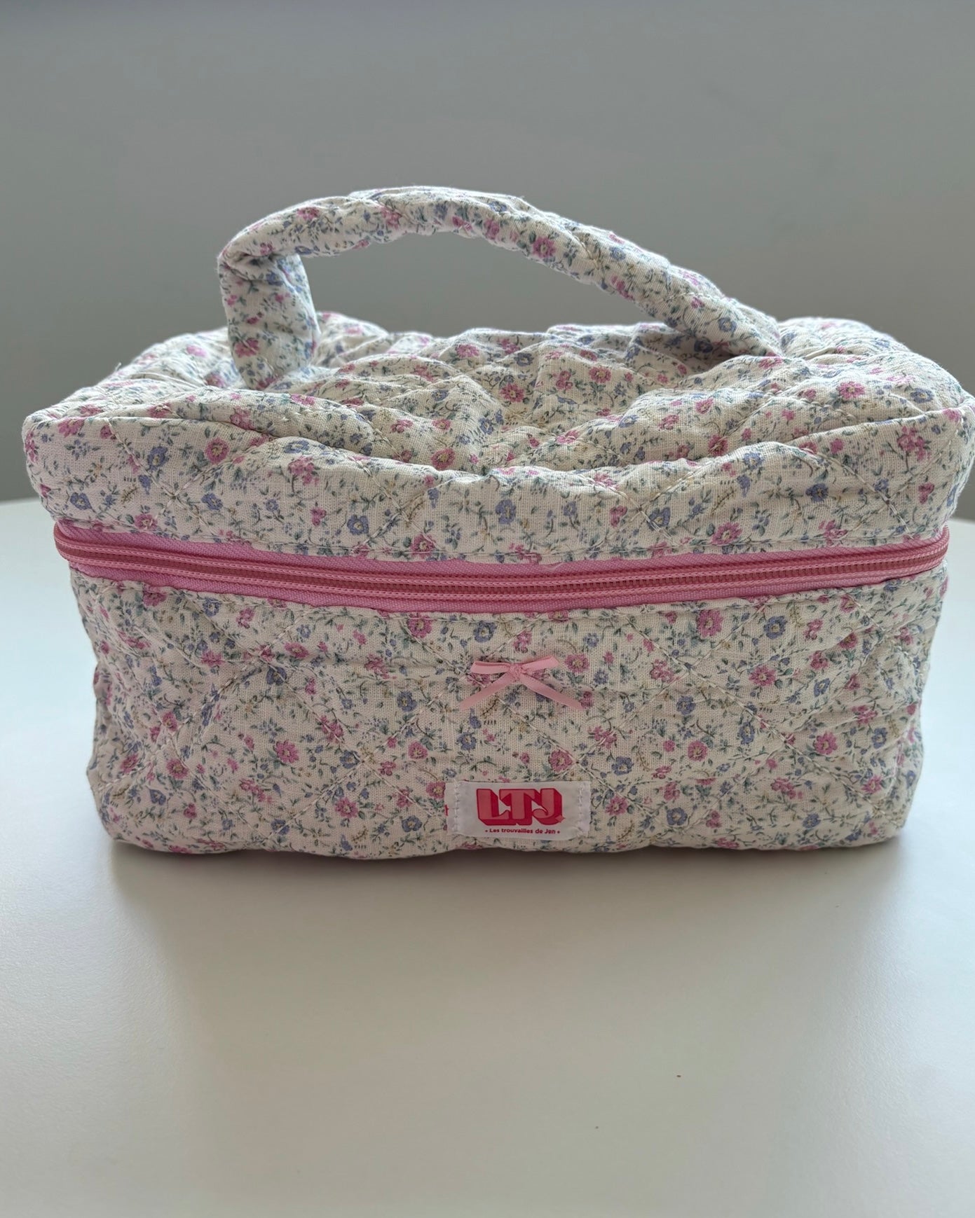 Sac maquillage floral - Chérie