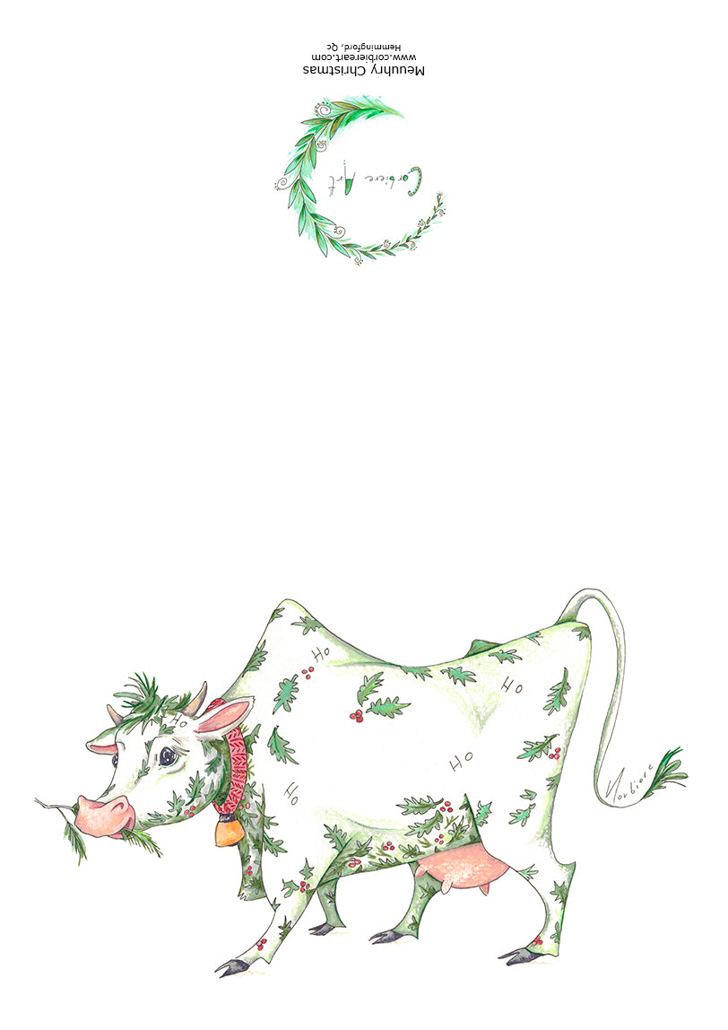 Carte de souhaits - Meuuuhry Christmas