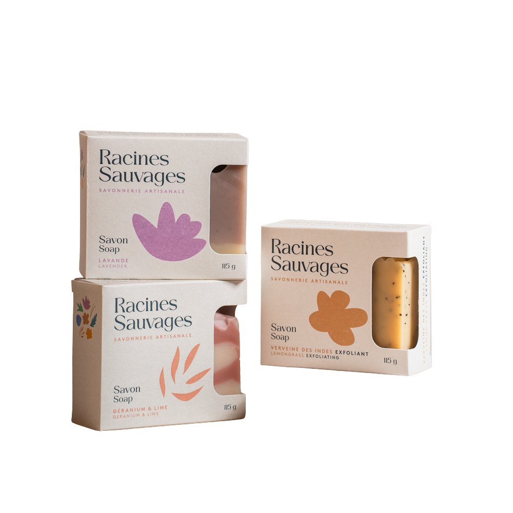 Savon naturel - Trio fraicheur