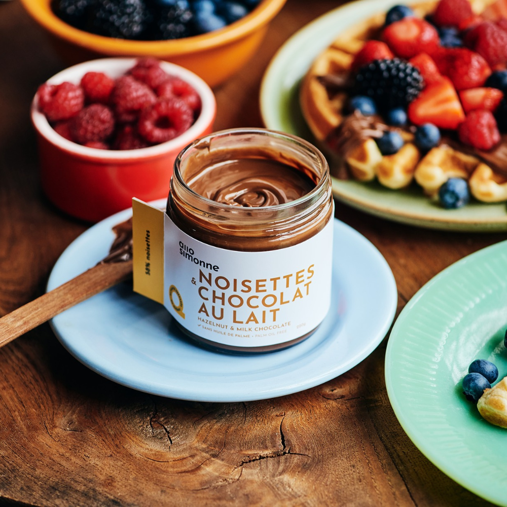 Chocolate spread, bar and bites for 1 to 2 people - Allo Simonne