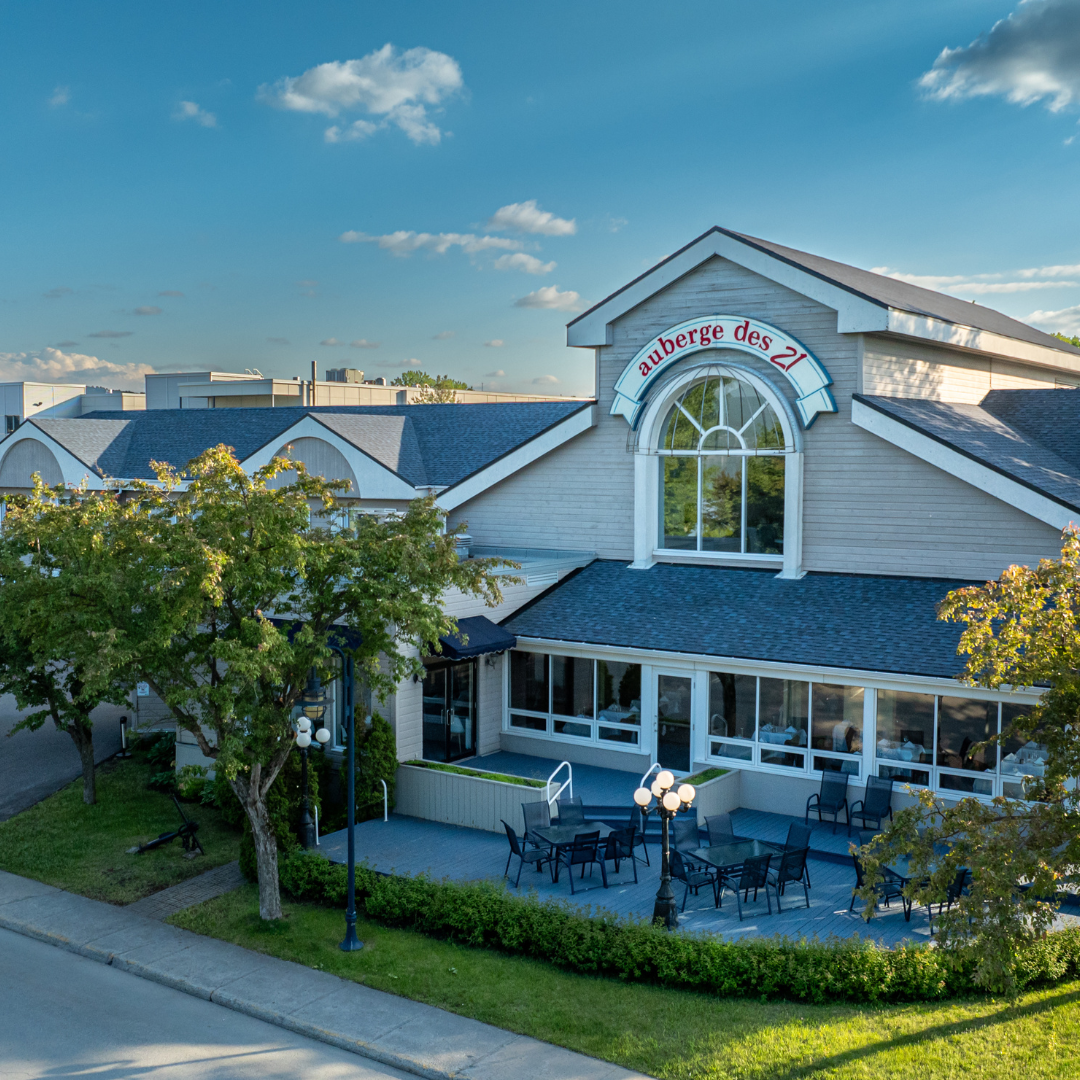 Nuitée, souper et déjeuner pour 2 personnes - Auberge des 21