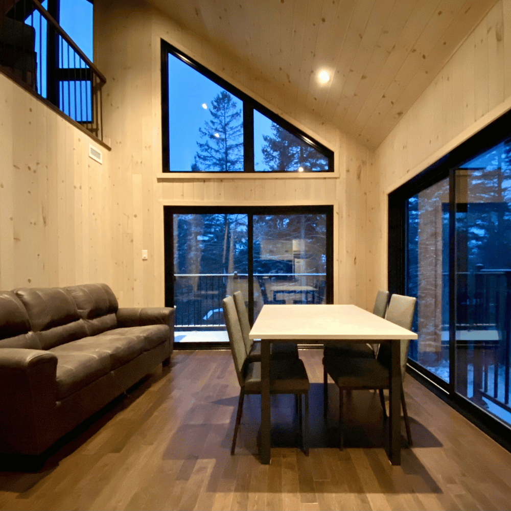 Value applicable on chalet for 2 people or more - Aventuria