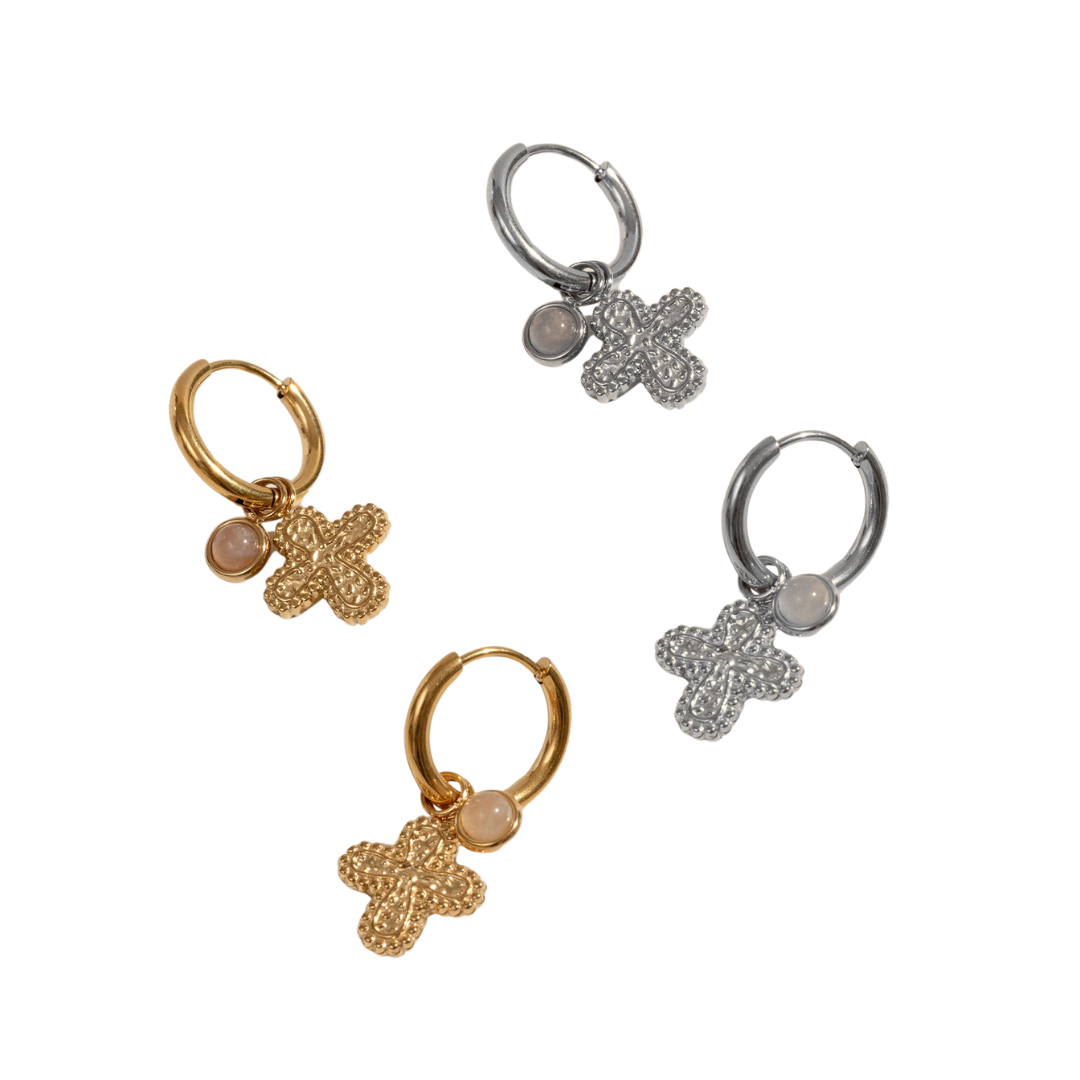 Boucles d’oreilles Charms Cross