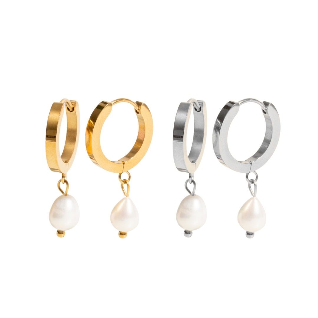 Boucles d'oreilles perles