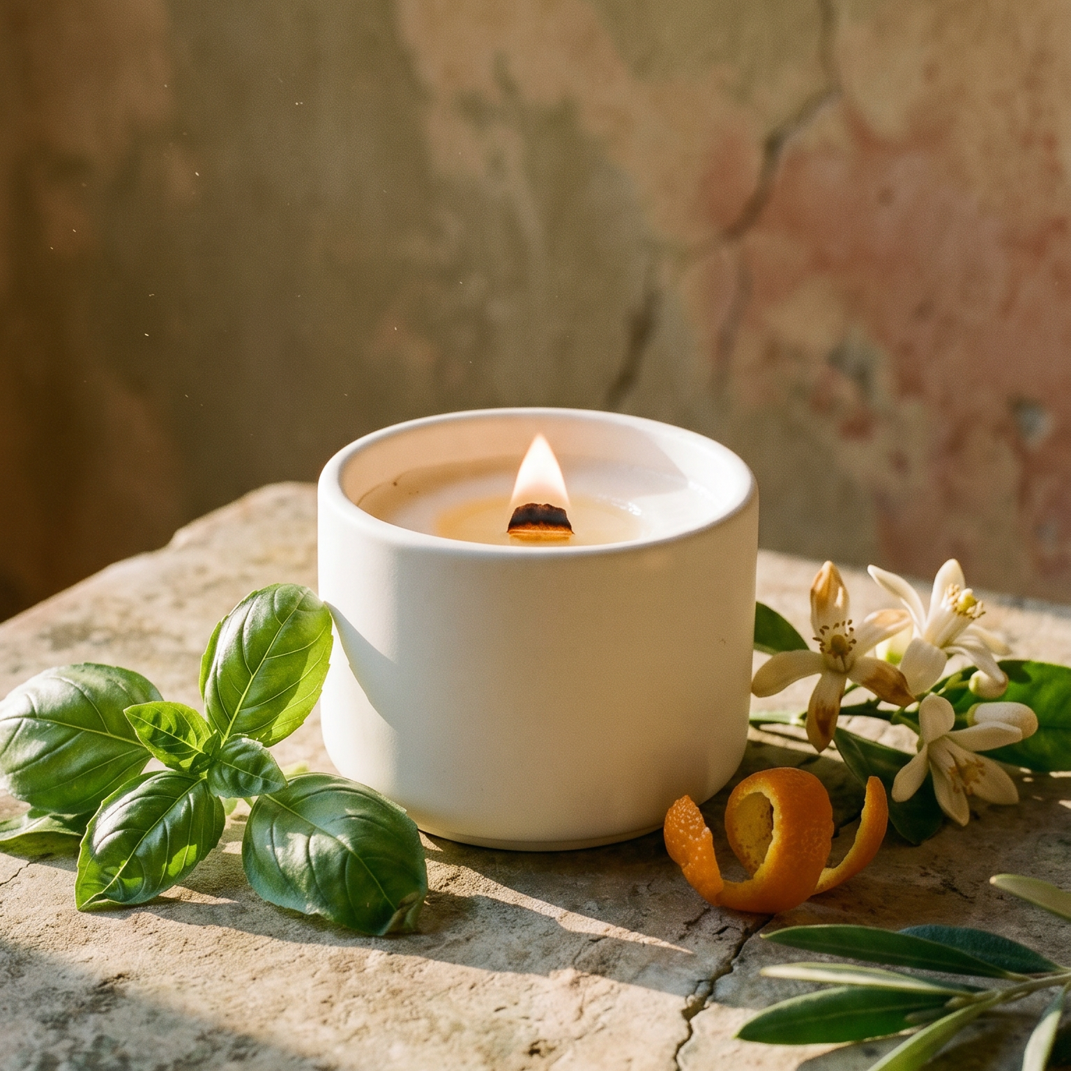 Candle Tuscany | Basil + Neroli