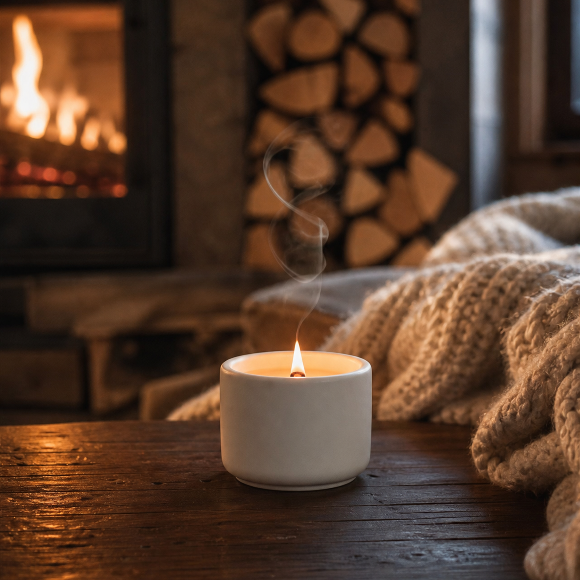 Candle Tremblant | Wood Fire + Amber
