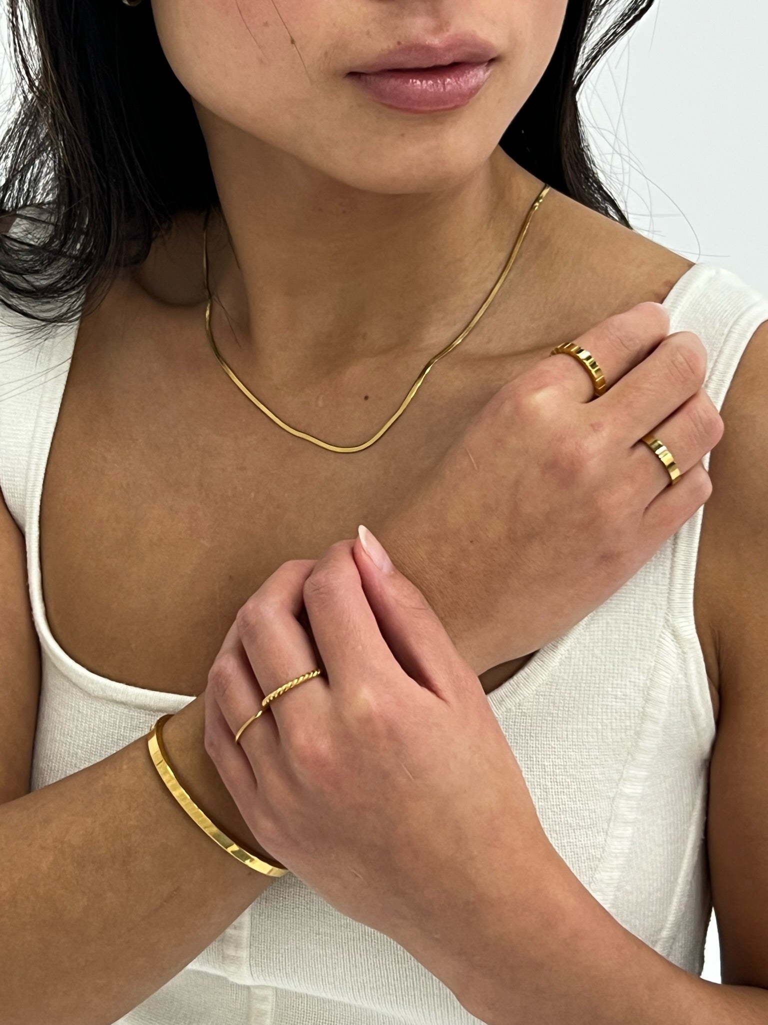 Collier Dainty Snake