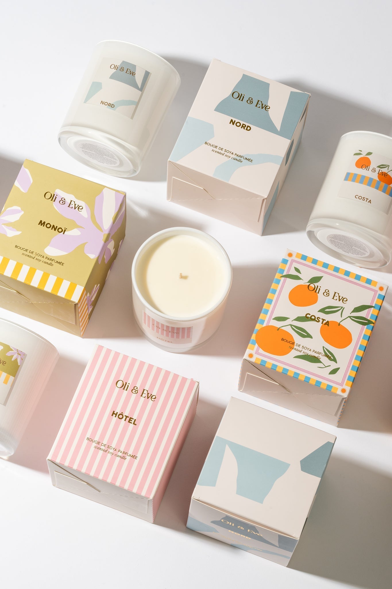 Bougie 9oz - Monoï - Oli & Eve