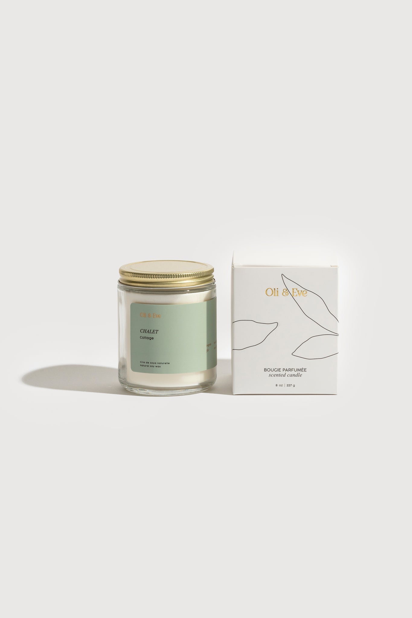 Bougie Chalet 8oz - Oli & Eve