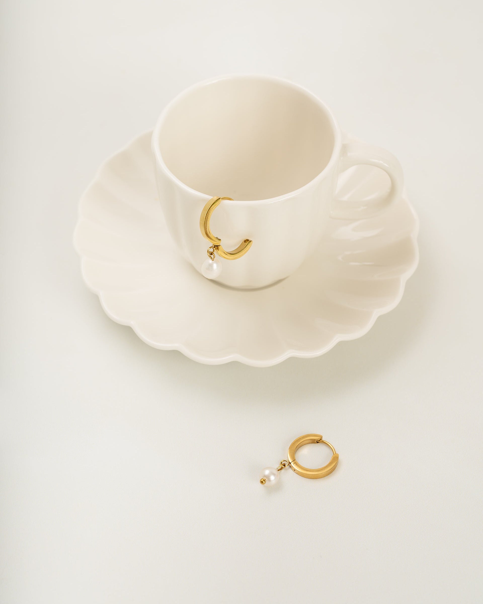 Boucles d'oreilles perles