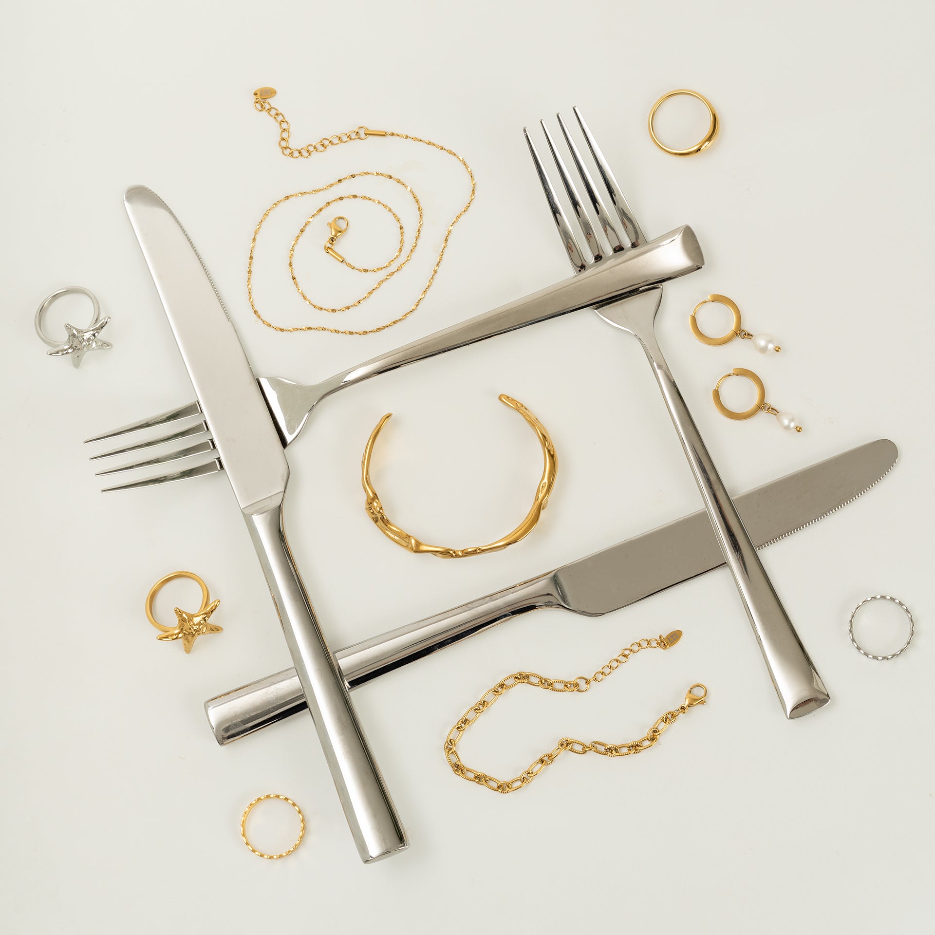 Boucles d'oreilles perles