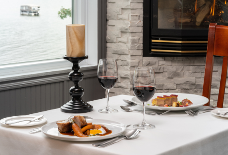 Weekday overnight stay, breakfast and access to the Nordic baths for 2 people - Manoir du Lac William