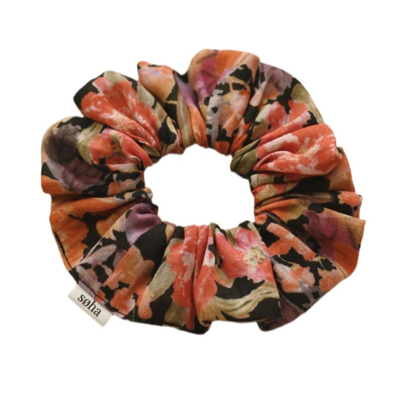 Floral scrunchie | Choose your color