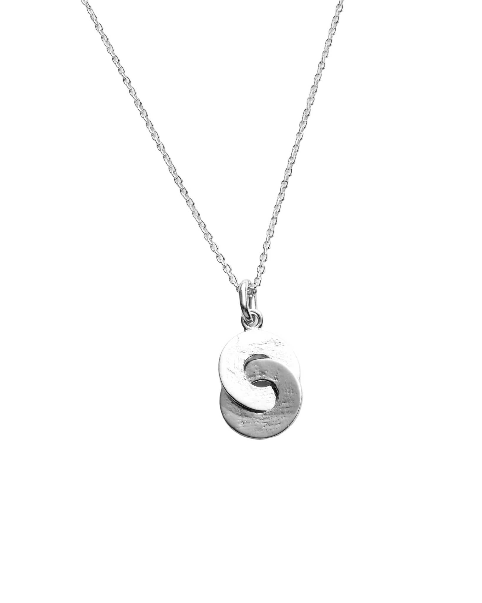 Engagée - Collier avec pendentif de cercles entrelacés