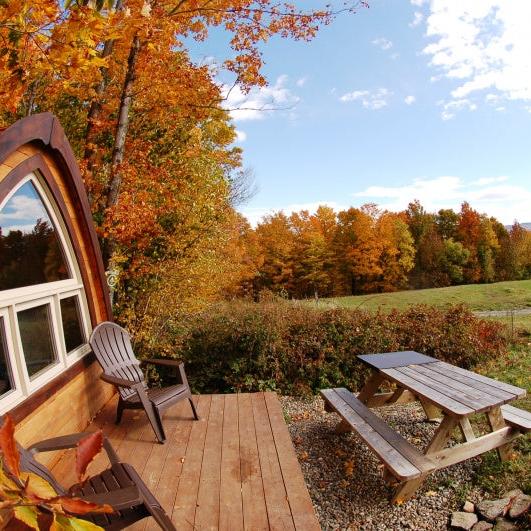 Unusual overnight stay in a Pod for 2 people - Au Diable Vert
