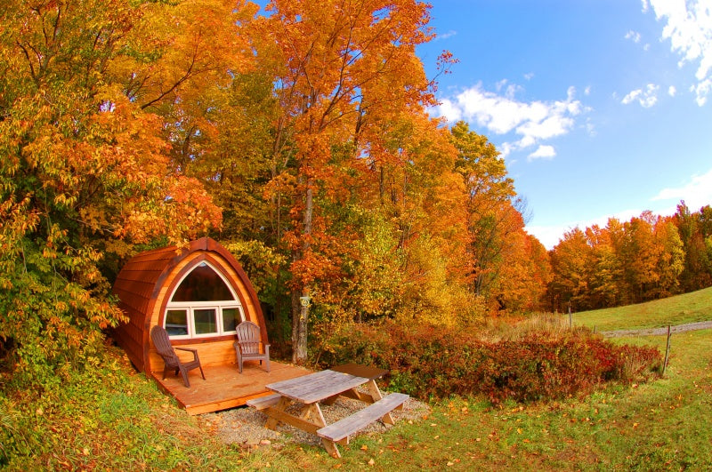 Unusual overnight stay in a Pod for 2 people - Au Diable Vert
