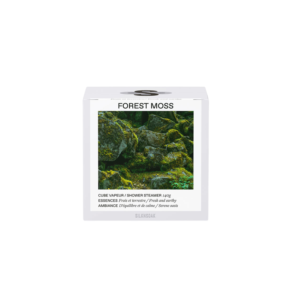 Cube vapeur pour la douche - Forest Moss