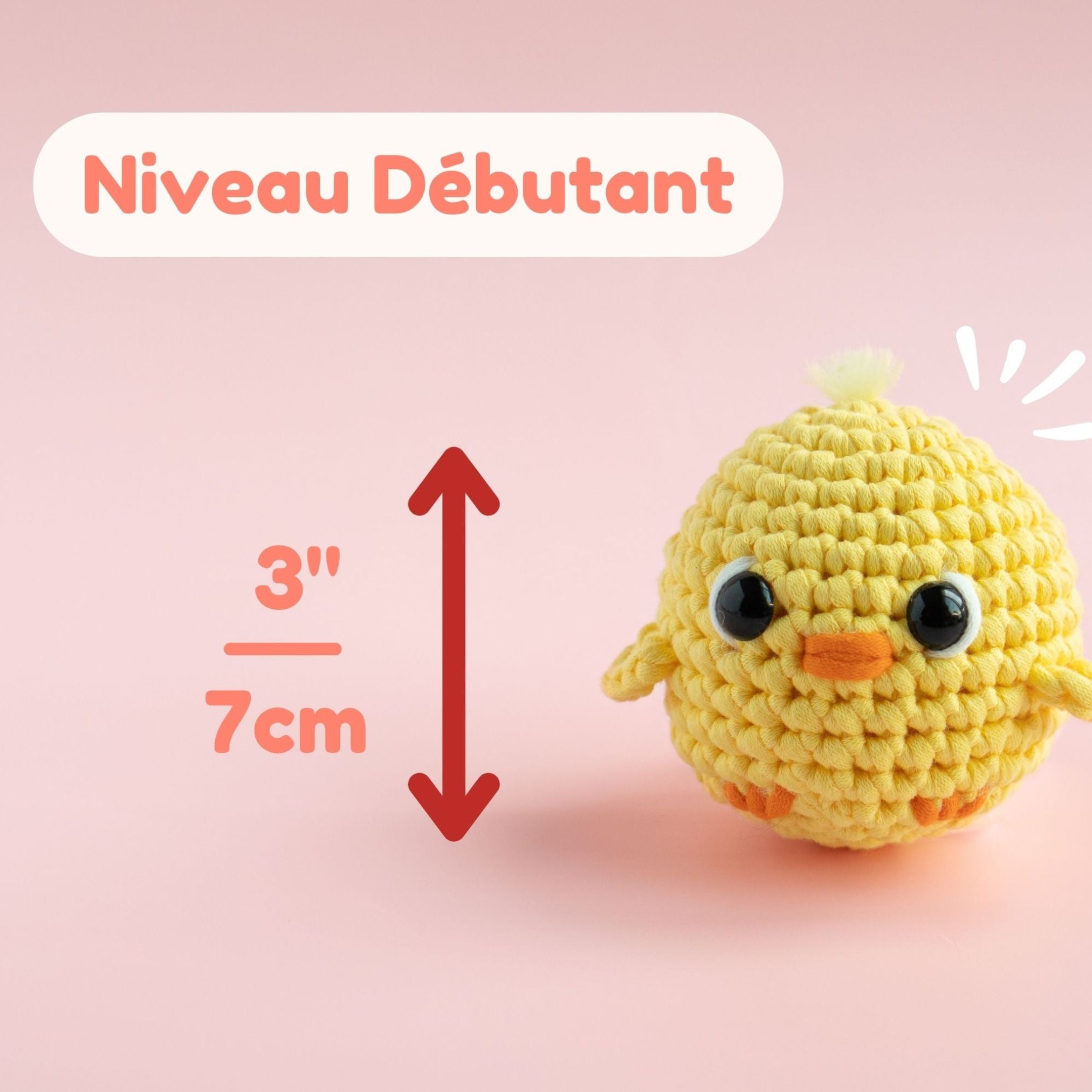 Kit de crochet – Le poussin