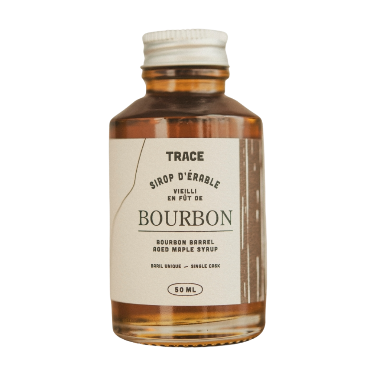 Sirop d'érable vieilli en fût de Bourbon