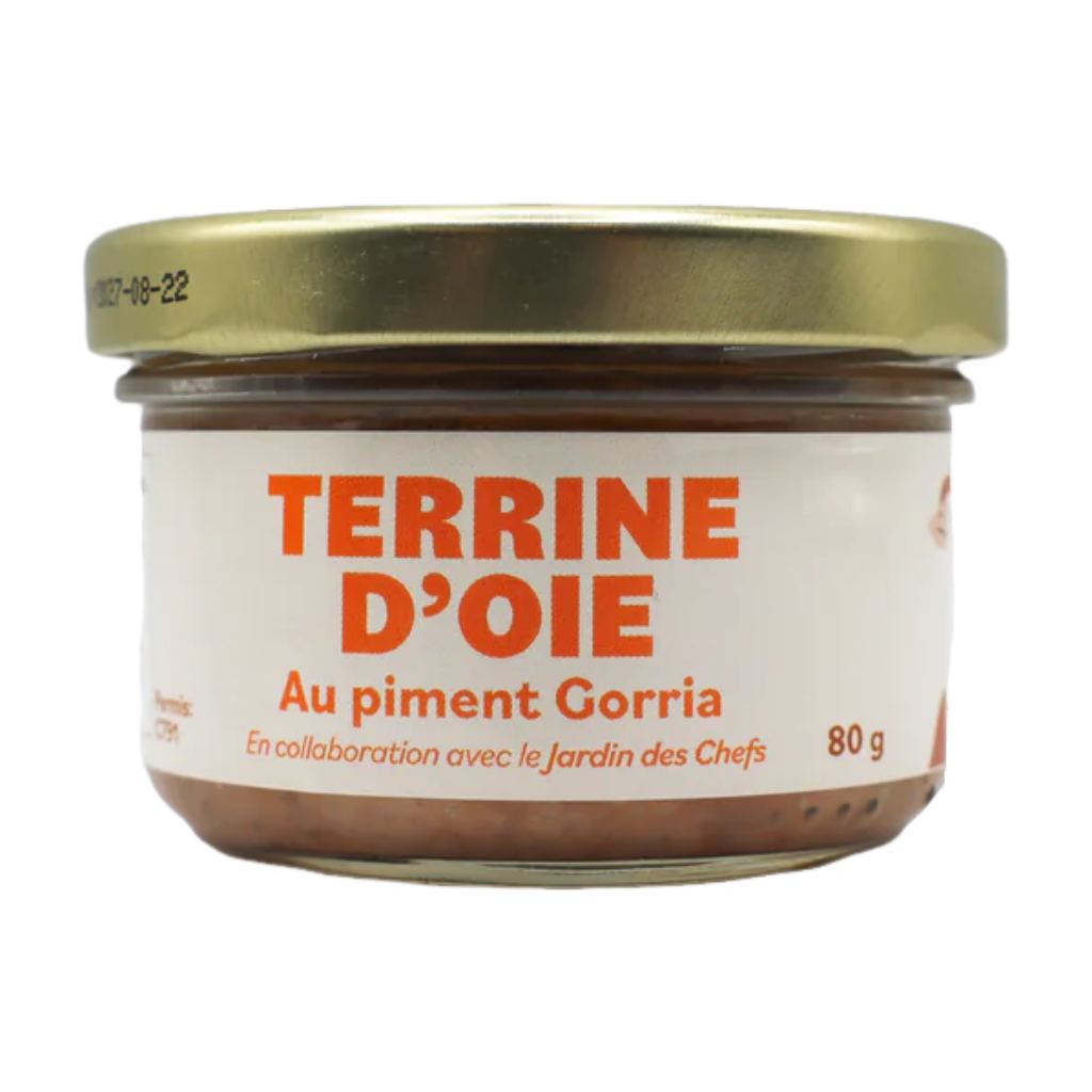 Goose terrine with Espelette pepper