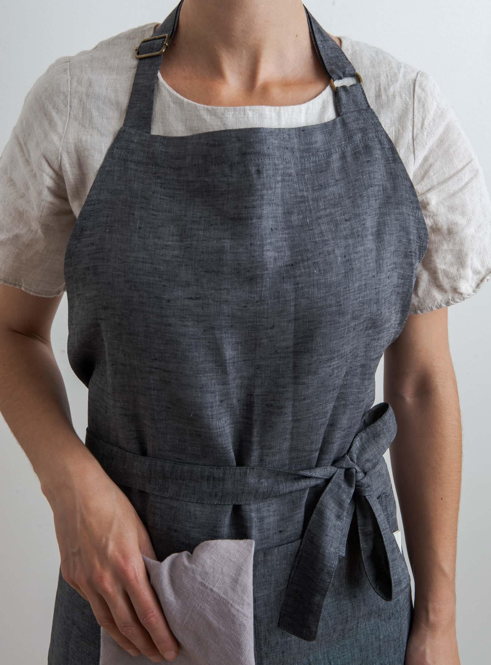 Adjustable Linen Apron
