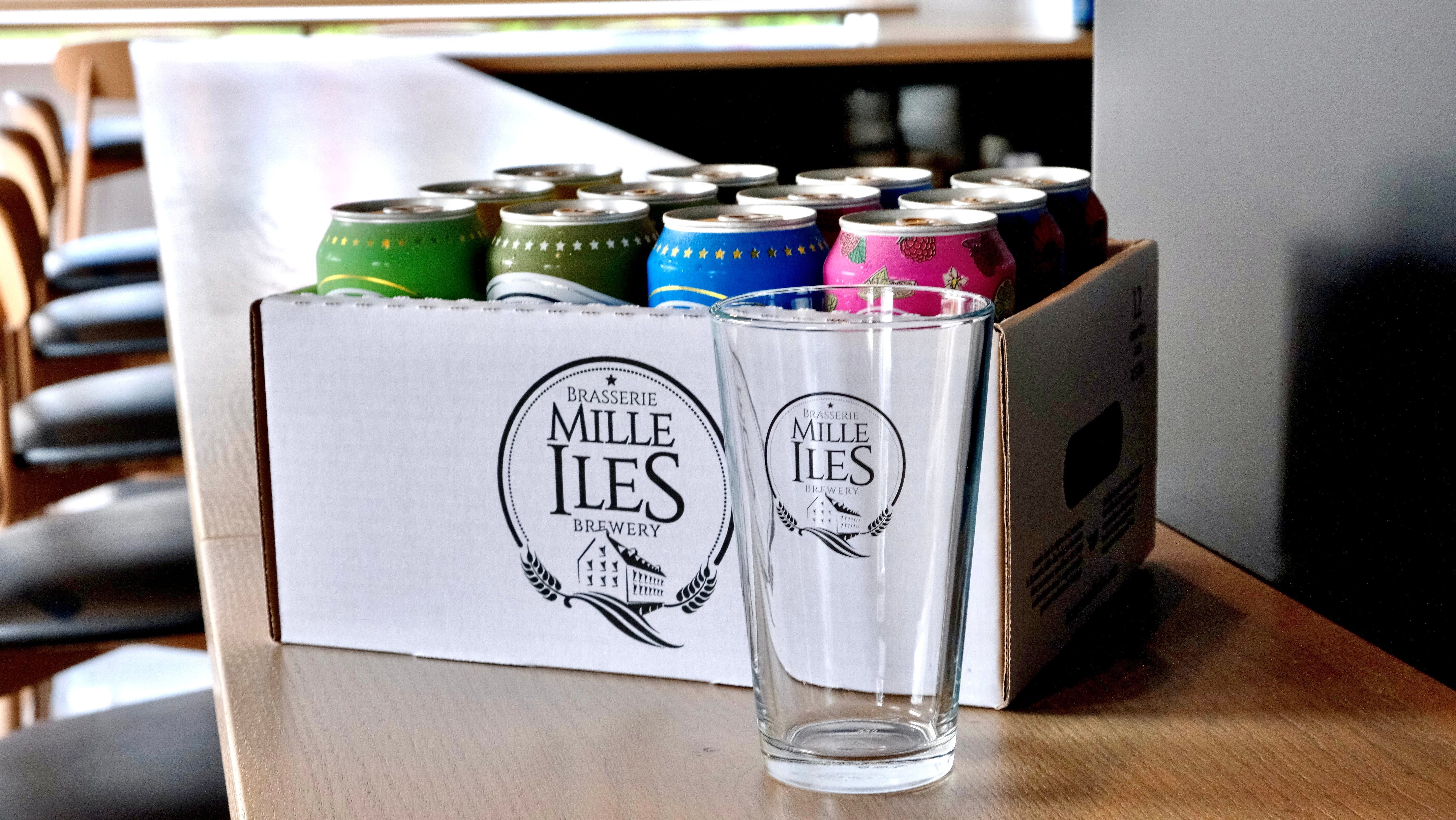 Pizza and Drink for 2 people - Brasserie Mille-Iles