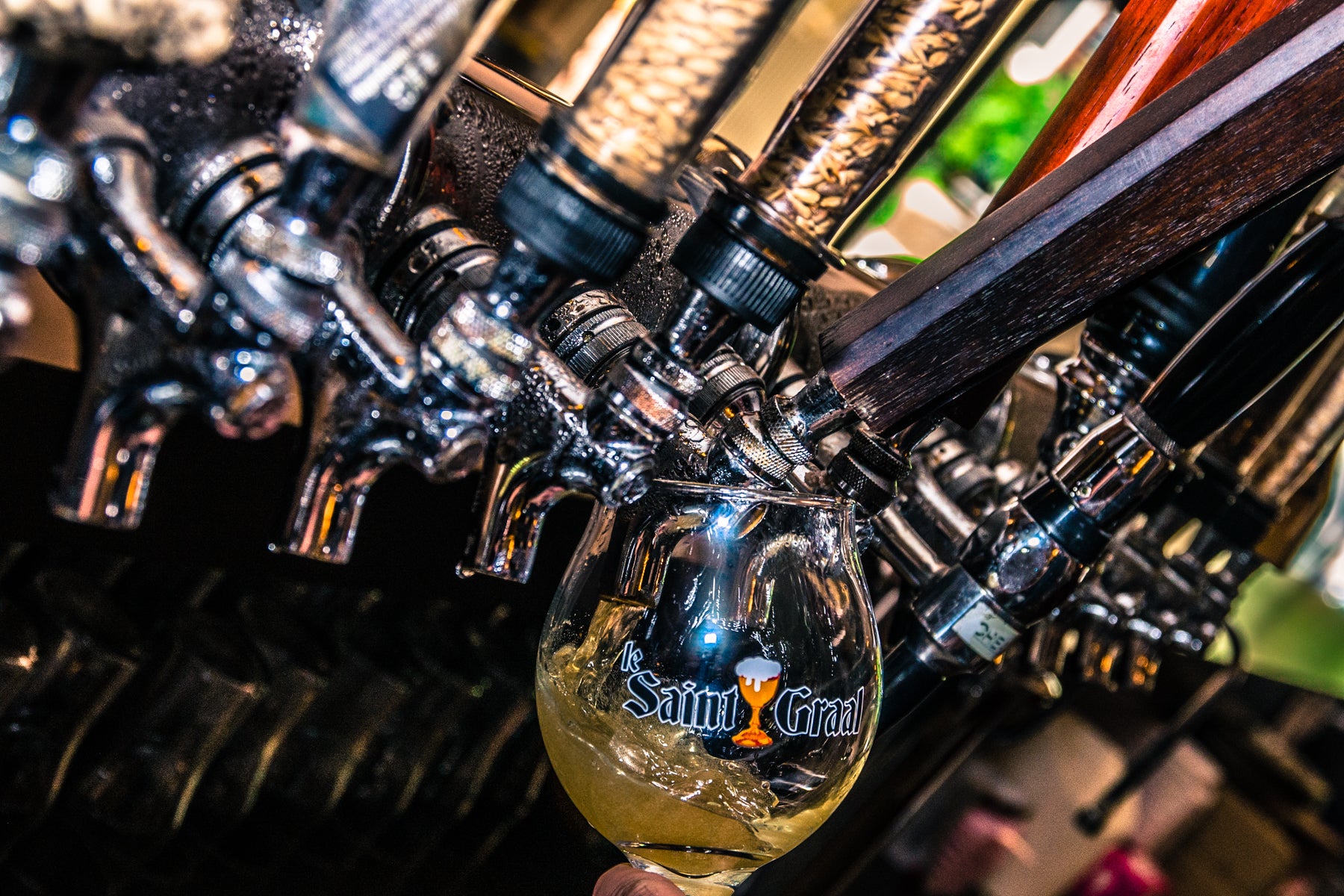 Beer tasting and sharing dish for 2 people - Brasserie Artisanale le Saint-Graal