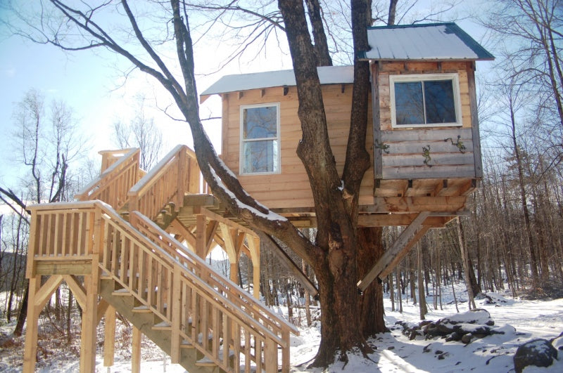 Overnight stay in a hilltop refuge and hike for 2 people - Au Diable Vert