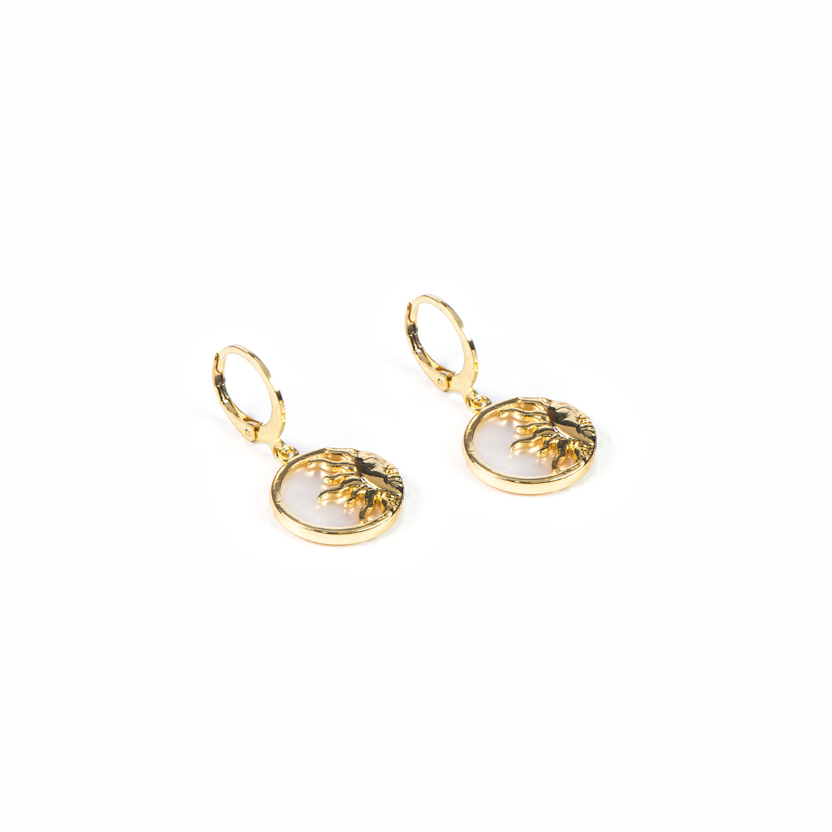 Iris earrings 2