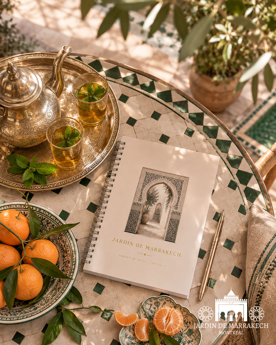 Carnet de notes « Jardin de Marrakech »