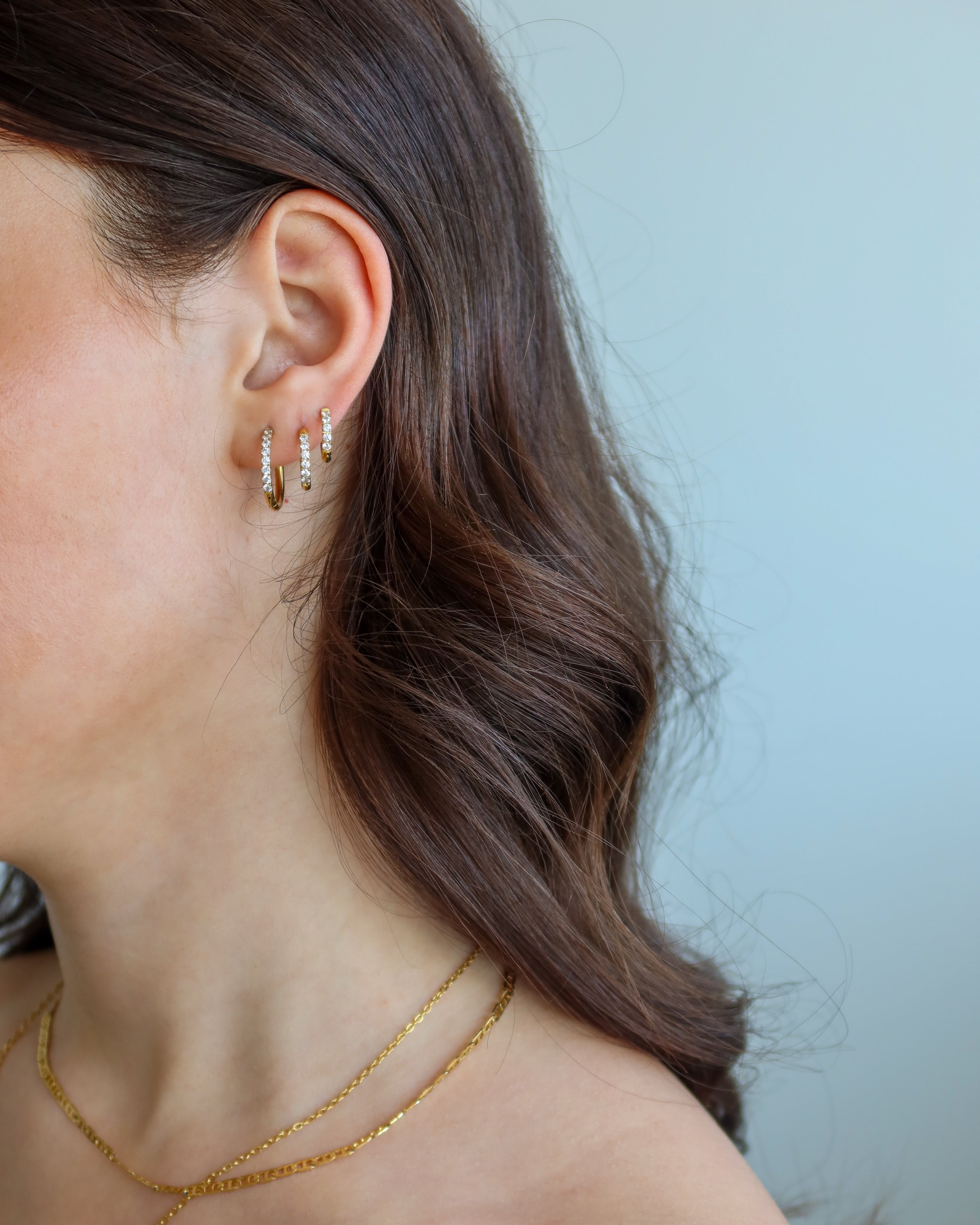 Boucles d'oreilles sparkles mini