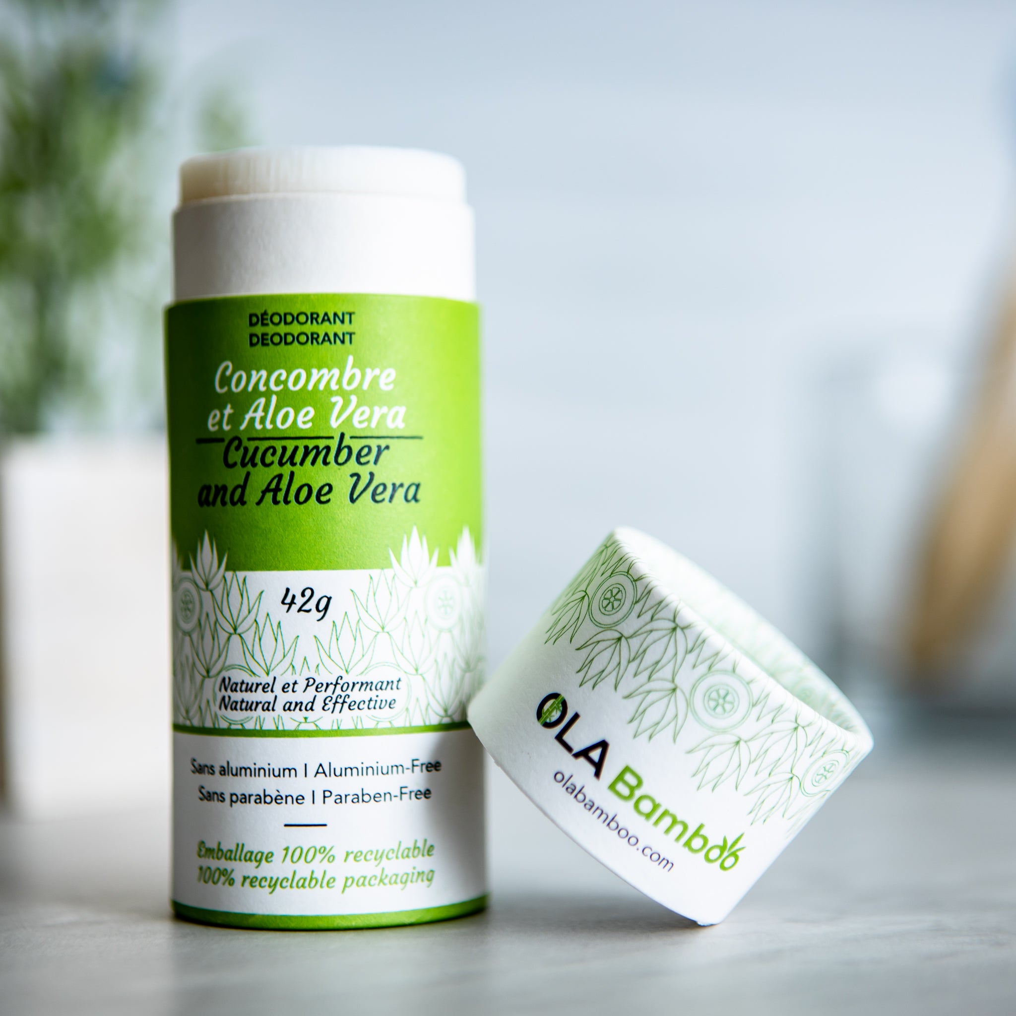 Natural Deodorant - Cucumber/Aloe