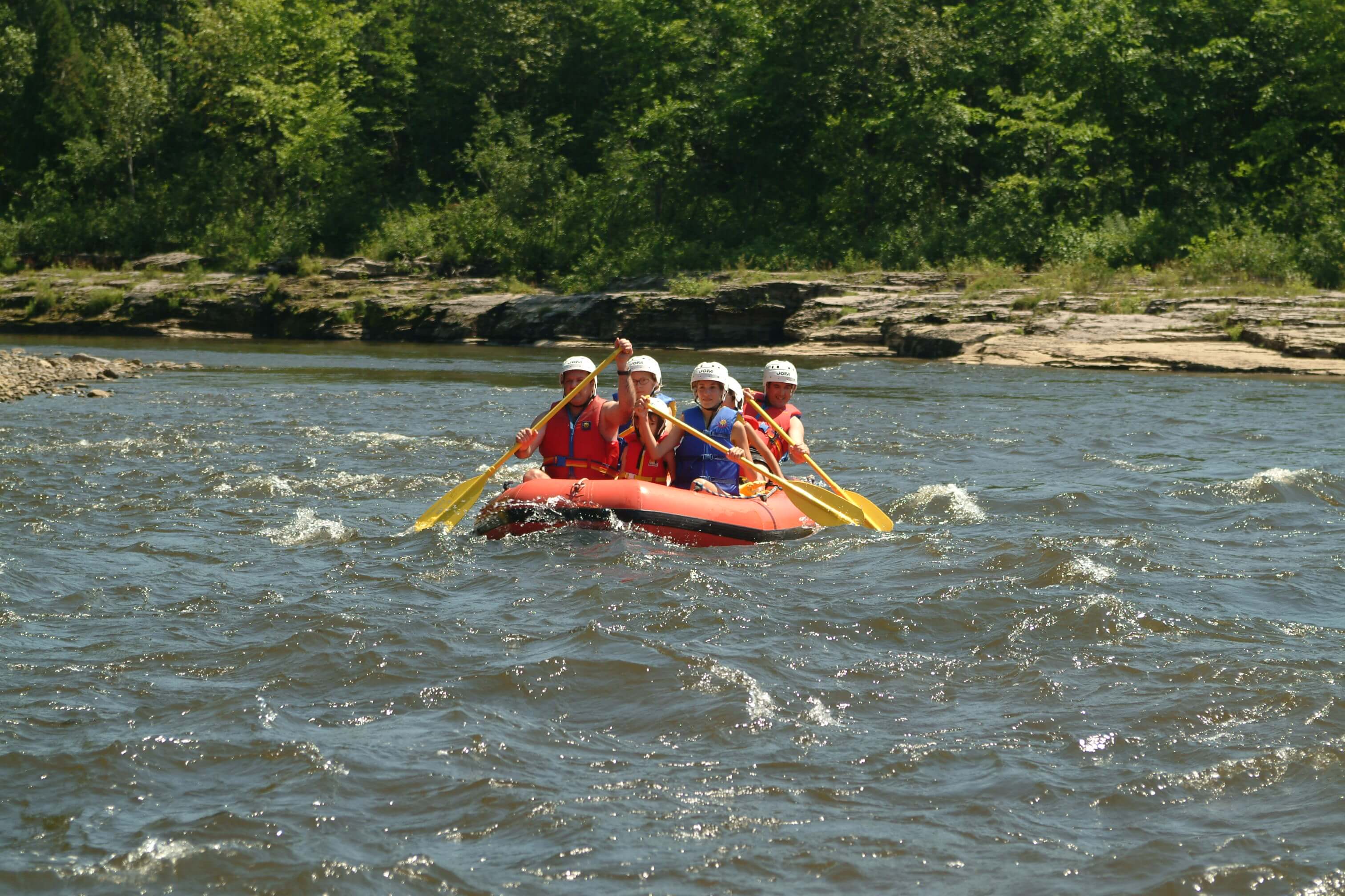 Rafting familial pour 5 personnes - Les excursions de l'Ouest