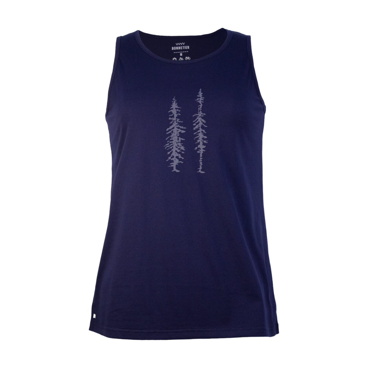 Camisole Femme Marine - Arbre Pixel